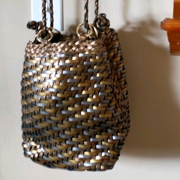 VINTAGE Beautiful Y and S Original Bucket Bag - Picture 1 of 9